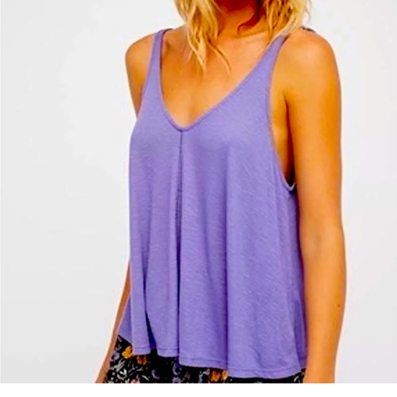 WE THE FREE DANI TANK IN IRIS SIZE SMALL - Picture 1 of 3